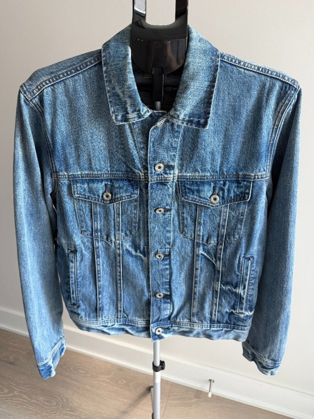 J. Crew Kaihara Japanese Denim Jacket (Medium)
